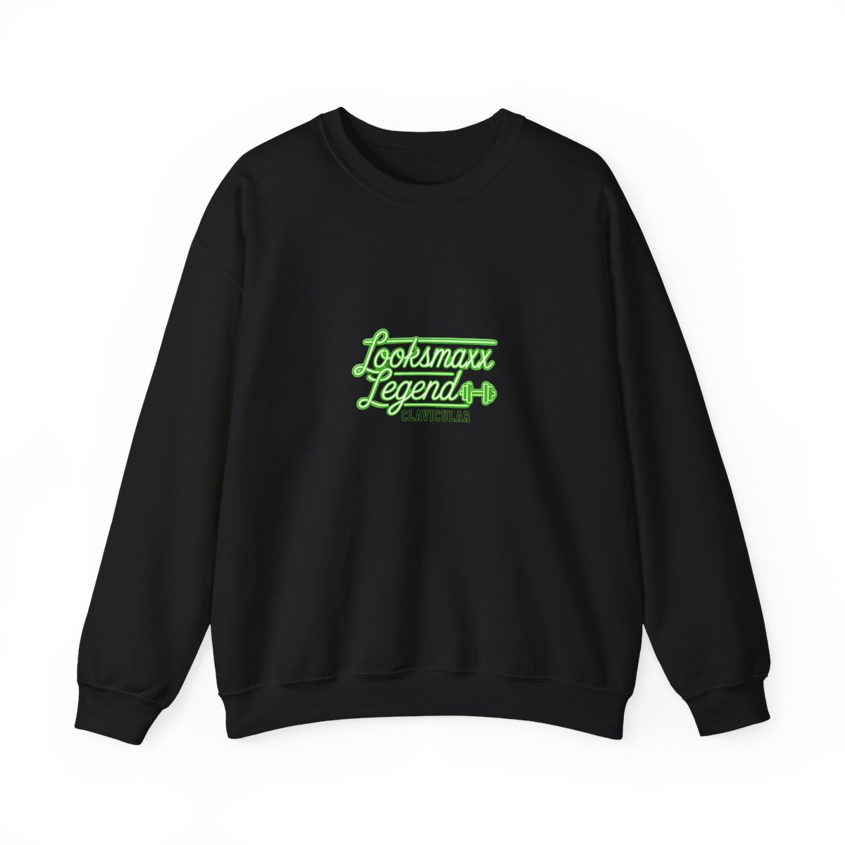 Clavicular "Looksmaxx Legend" Crewneck — official Clavicular Sweatshirts